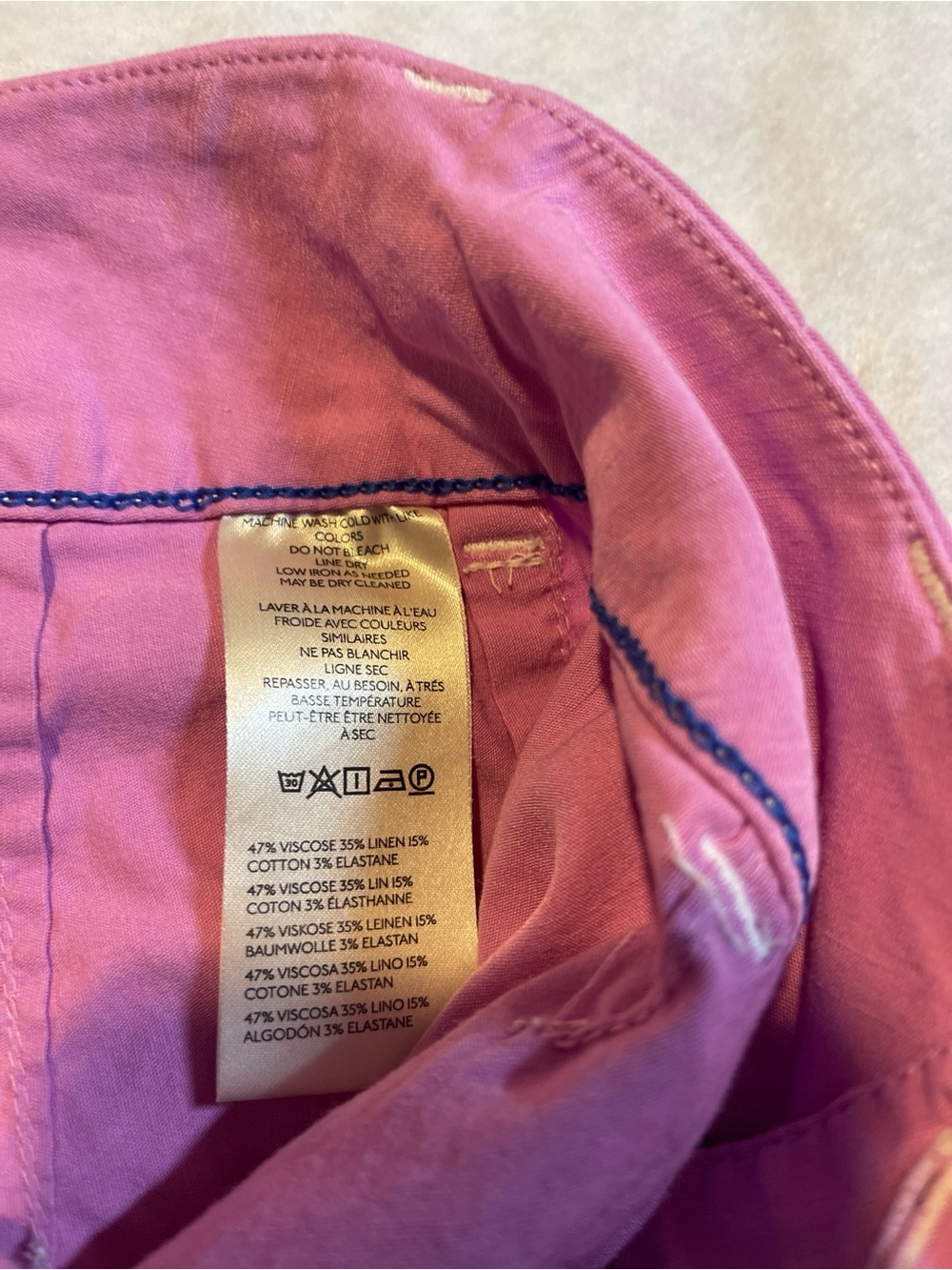 Anthropologie Maeve The Colette Cropped Wide-Leg Pants Size 26 - Picture 3 of 5